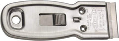 Hyde Tools - Stiff Steel Straight Scraper - 1.12" Blade Width - Exact Tool & Supply
