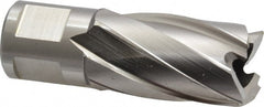 Hougen - 13/16" Diam x 1" Deep High Speed Steel Annular Cutter - Exact Tool & Supply