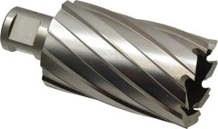 Hougen - 1-1/2" Diam x 2" Deep High Speed Steel Annular Cutter - Exact Tool & Supply