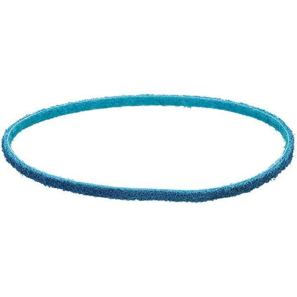 Dynabrade - 1/4" Wide x 18" OAL, Aluminum Oxide Abrasive Belt - Aluminum Oxide, Very Fine, Nonwoven, Cloth Backing, Wet/Dry - Exact Tool & Supply