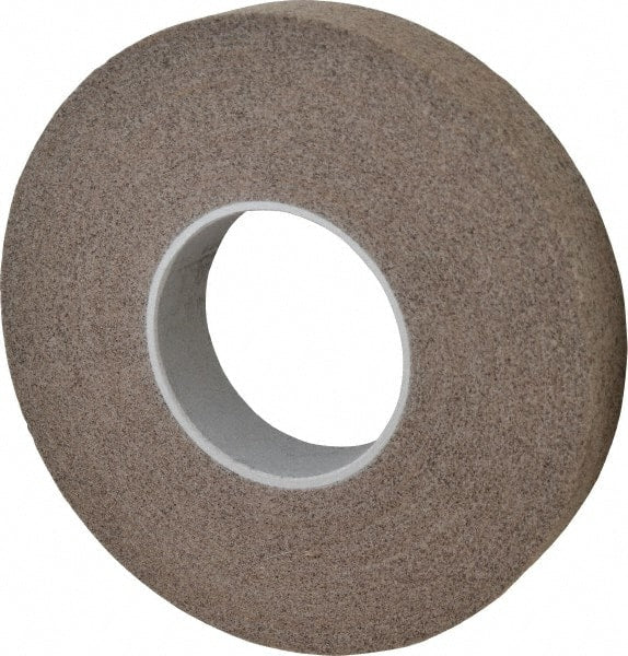 3M - 12" Diam, 5" Center Hole, Very Fine Grade, Aluminum Oxide Deburring Wheel - Exact Tool & Supply