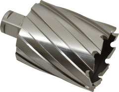 Hougen - 2-1/16" Diam x 2" Deep High Speed Steel Annular Cutter - Exact Tool & Supply