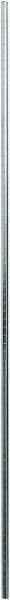 Eagle MHC - 1" Wide, 74 High, Open Shelving Accessory/Component - Zinc, Zinc Finish, 1" Deep, Use with Eagle MHC Shelving - Exact Tool & Supply