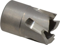 Hougen - 17/32" Diam x 1/4" Deep High Speed Steel Annular Cutter - Exact Tool & Supply