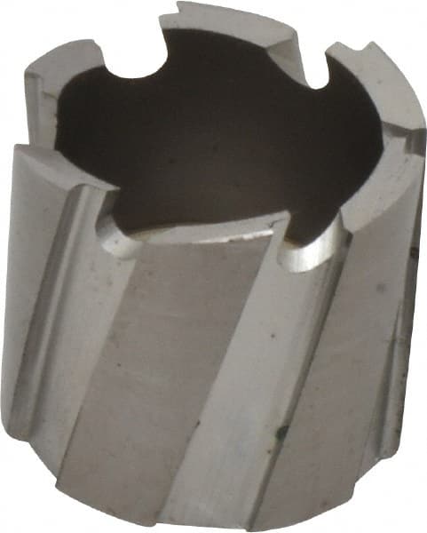 Hougen - 7/8" Diam x 1/2" Deep High Speed Steel Annular Cutter - Exact Tool & Supply