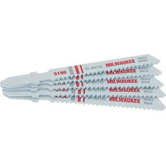 Milwaukee Tool - Bi-Metal Reciprocating Saw Blade - Straight Profile, 14 TPI, Toothed Edge - Exact Tool & Supply