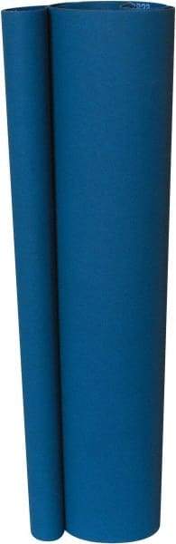 Norton - 25" Wide x 60" OAL, 80 Grit, Zirconia Alumina Abrasive Belt - Zirconia Alumina, Medium, Coated, X Weighted Cloth Backing, Wet/Dry, Series R823 - Exact Tool & Supply