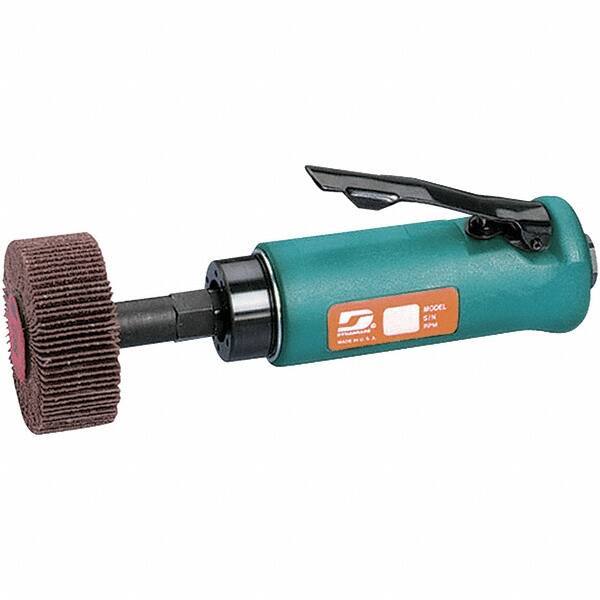 Dynabrade - 0.5 hp, 18,000 RPM Finishing Sander - 30 CFM Air Consumption, 6.21 bar Air Pressure, 1/4 NPT Inlet - Exact Tool & Supply