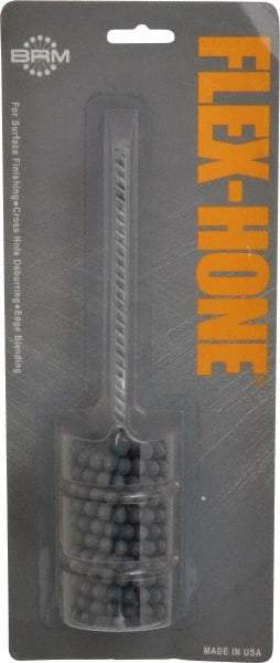 Brush Research Mfg. - 1-5/8" Bore Diam, 320 Grit, Silicon Carbide Flexible Hone - Extra Fine, 8" OAL - Exact Tool & Supply