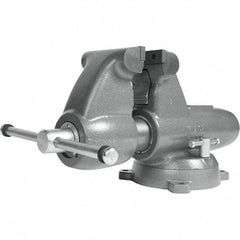 Wilton - Bench & Pipe Combination Vises Jaw Width (Inch): 6 Jaw Opening Capacity (Inch): 9 - Exact Tool & Supply