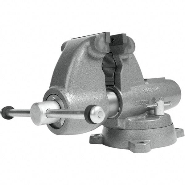 Wilton - Bench & Pipe Combination Vises Jaw Width (Inch): 5 Jaw Opening Capacity (Inch): 7 - Exact Tool & Supply