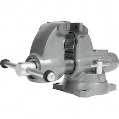 Wilton - Bench & Pipe Combination Vises Jaw Width (Inch): 3-1/2 Jaw Opening Capacity (Inch): 5 - Exact Tool & Supply
