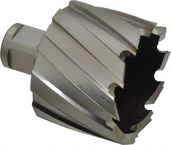 Hougen - 2" Diam x 1" Deep High Speed Steel Annular Cutter - Exact Tool & Supply