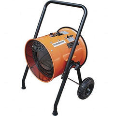 PRO-SOURCE - Electric Forced Air Heaters Type: Portable Electric Salamander Maximum BTU Rating: 51195 - Exact Tool & Supply