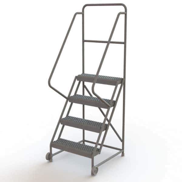 TRI-ARC - Rolling & Wall Mounted Ladders & Platforms Type: TiltNRoll Rolling Ladder Style: Tilt & Roll Safety Ladder - Exact Tool & Supply