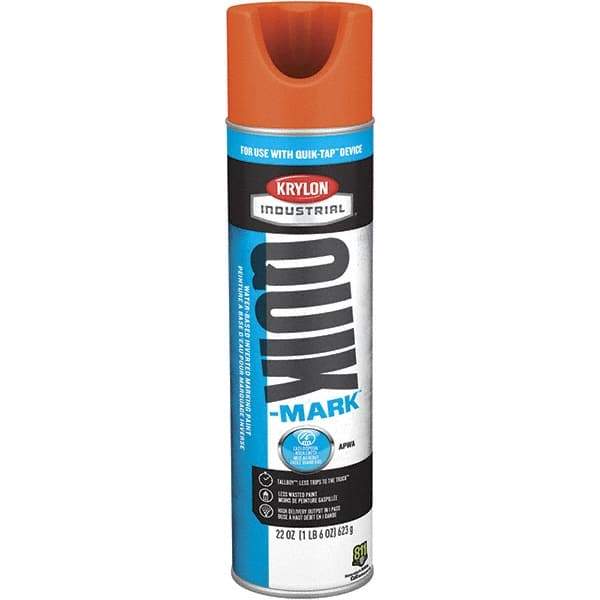 Krylon - Striping & Marking Paints & Chalks Type: Marking Paint Color Family: Orange - Exact Tool & Supply