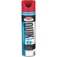 Krylon - Striping & Marking Paints & Chalks Type: Marking Paint Color Family: Red - Exact Tool & Supply
