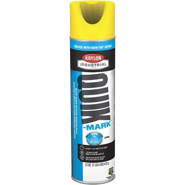 Krylon - Striping & Marking Paints & Chalks Type: Marking Paint Color Family: Yellow - Exact Tool & Supply