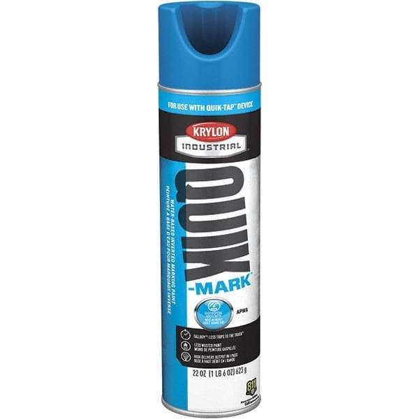 Krylon - Striping & Marking Paints & Chalks Type: Marking Paint Color Family: Blue - Exact Tool & Supply