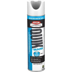 Krylon - Striping & Marking Paints & Chalks Type: Marking Paint Color Family: White - Exact Tool & Supply