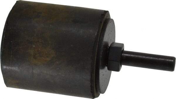 Superior Abrasives - 1-1/2" Wide x 1-1/2" Diam, Spiral Band Drum - 1/4" Shank Diam, 18,000 RPM - Exact Tool & Supply
