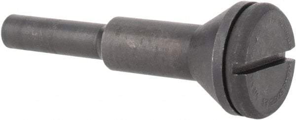 Value Collection - 1/4" Hole, Screw Lock Wheel & Disc Mandrel - 2" OAL, 1/4" Max Wheel Width, 1/4" Shank Diam - Exact Tool & Supply