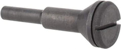 Value Collection - 1/4" Hole, Screw Lock Wheel & Disc Mandrel - 2" OAL, 1/4" Max Wheel Width, 1/4" Shank Diam - Exact Tool & Supply
