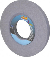 Norton - 14" Diam x 5" Hole x 1-1/2" Thick, K Hardness, 46 Grit Surface Grinding Wheel - Aluminum Oxide, Type 5, Coarse Grade, 1,800 Max RPM, Vitrified Bond, One-Side Recess - Exact Tool & Supply