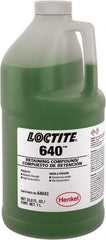 Loctite - 1 L, Green, High Strength Liquid Retaining Compound - Series 640, 24 hr Full Cure Time - Exact Tool & Supply