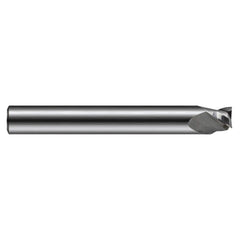 Harvey Tool - Square End Mills; Mill Diameter (Decimal Inch): 0.2060 ; Length of Cut (mm): 3.0000 ; Length of Cut (Decimal Inch): 0.1180 ; Material: Solid Carbide ; Finish/Coating: Uncoated ; Shank Diameter (Inch): 1/4 - Exact Tool & Supply
