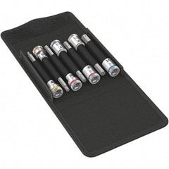 Wera - Hex & Torx Bit Socket Sets Type: Hex Bit Socket Set Drive Size: 3/8 - Exact Tool & Supply