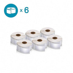 Dymo - Labels, Ribbons & Tapes Type: Multi-Purpose Label Color: White - Exact Tool & Supply