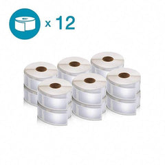 Dymo - Labels, Ribbons & Tapes Type: Multi-Purpose Label Color: White - Exact Tool & Supply