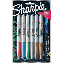 Sharpie - Markers & Paintsticks Type: Permanent Color: Assorted - Exact Tool & Supply