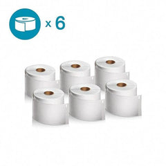 Dymo - Labels, Ribbons & Tapes Type: Shipping Label Color: White - Exact Tool & Supply