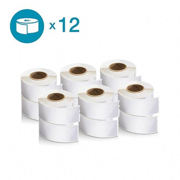 Dymo - Labels, Ribbons & Tapes Type: Address Label Color: White - Exact Tool & Supply