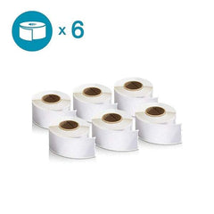 Dymo - Labels, Ribbons & Tapes Type: Address Label Color: White - Exact Tool & Supply