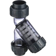Asahi/America - Y-Strainers Pipe Size: 1-1/2 (Inch) End Connections: Socket x Thread - Exact Tool & Supply