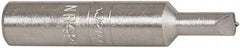 Norton - 1/16" Max Concave Radius Single Point Diamond Dresser - 2" Long x 3/8" Shank Diam - Exact Tool & Supply
