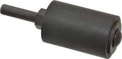 Superior Abrasives - 1-1/2" Wide x 1" Diam, Spiral Band Drum - 1/4" Shank Diam, 10,000 RPM - Exact Tool & Supply