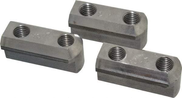 H & R Manufacturing - Lathe Chuck Jaw Nut - 10" Chuck Diam Compatible, 12mm Screw, M12 Thread - Exact Tool & Supply