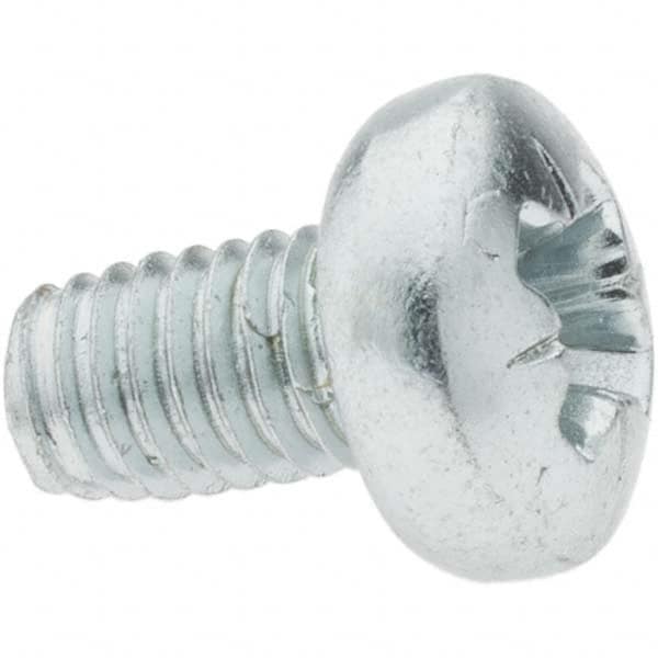 Value Collection - M6x1.0 Coarse 30mm Long Pozi Thread Cutting Screw - Exact Tool & Supply