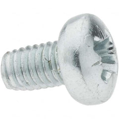 Value Collection - M6x1.0 Coarse 30mm Long Pozi Thread Cutting Screw - Exact Tool & Supply