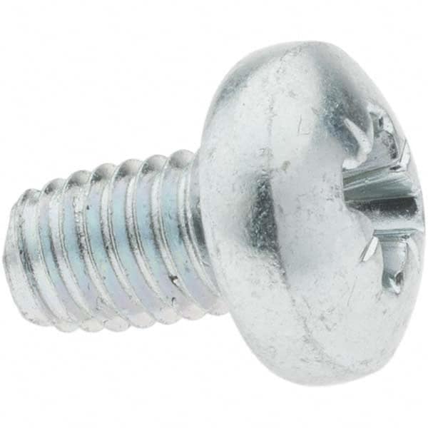 Value Collection - M5x0.8 Coarse 10mm Long Pozi Thread Cutting Screw - Exact Tool & Supply