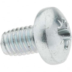 Value Collection - M5x0.8 Coarse 10mm Long Pozi Thread Cutting Screw - Exact Tool & Supply
