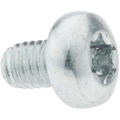 Value Collection - M4x0.7 Coarse 25mm Long 6-Lobe Pin Thread Cutting Screw - Exact Tool & Supply