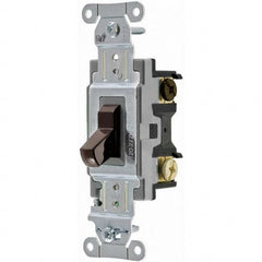 Hubbell Wiring Device-Kellems - Toggle Switches Switch Type: Medium Duty Switch Sequence: Off-On - Exact Tool & Supply