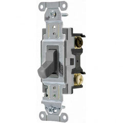 Hubbell Wiring Device-Kellems - Toggle Switches Switch Type: Medium Duty Switch Sequence: Off-On - Exact Tool & Supply