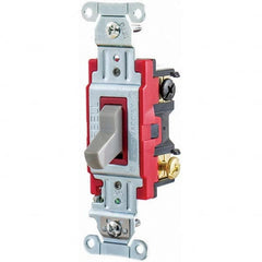 Hubbell Wiring Device-Kellems - Toggle Switches Switch Type: Heavy Duty Switch Sequence: Off-On - Exact Tool & Supply