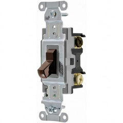 Hubbell Wiring Device-Kellems - Toggle Switches Switch Type: Medium Duty Switch Sequence: Off-On - Exact Tool & Supply